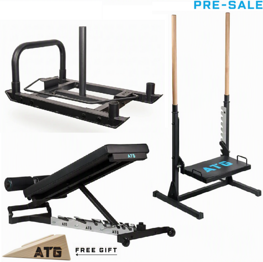 ATG Adjustable Nordic Bench & ATG Mobility Box & ATG Sled